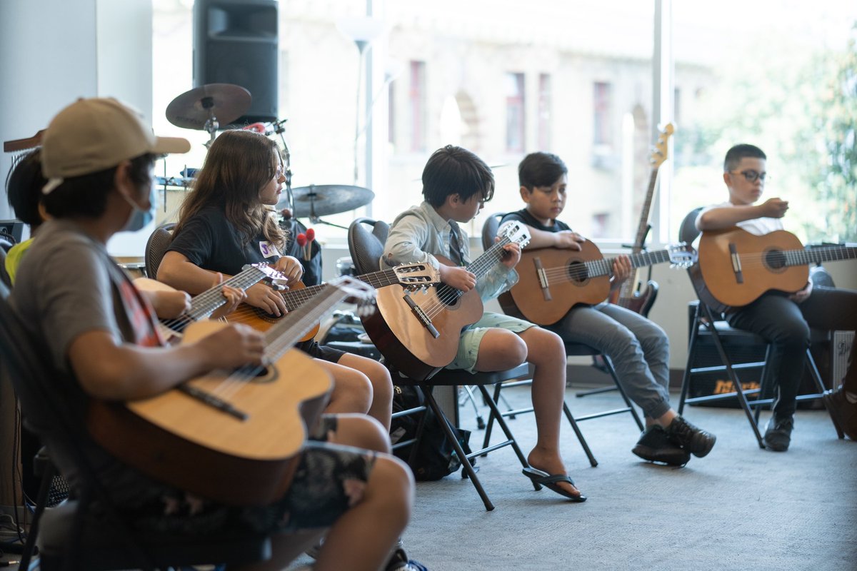 Welcome to our new students in our Summer Orientation programs throughout July! And a special thank you to the Diamond Foundation for their generous donation in support of this foundational program so we can continue to offer musical programming and community to our students.