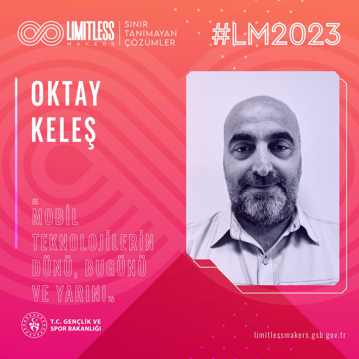 Oktay Keleş ile “Mobil Teknolojilerin Dünü, Bugünü ve Yarını”na ışık tutuyoruz!

#lm2023 #gsb #limitlessmakers

<a href="/gencliksporbak/">Gençlik ve Spor Bakanlığı 🇹🇷</a> @oa_bak