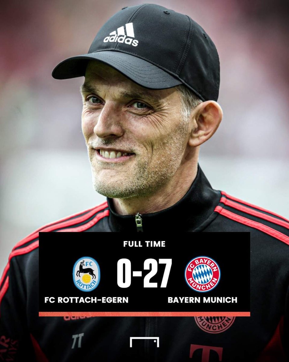 Bayern Munich's pre-season is going well 😅