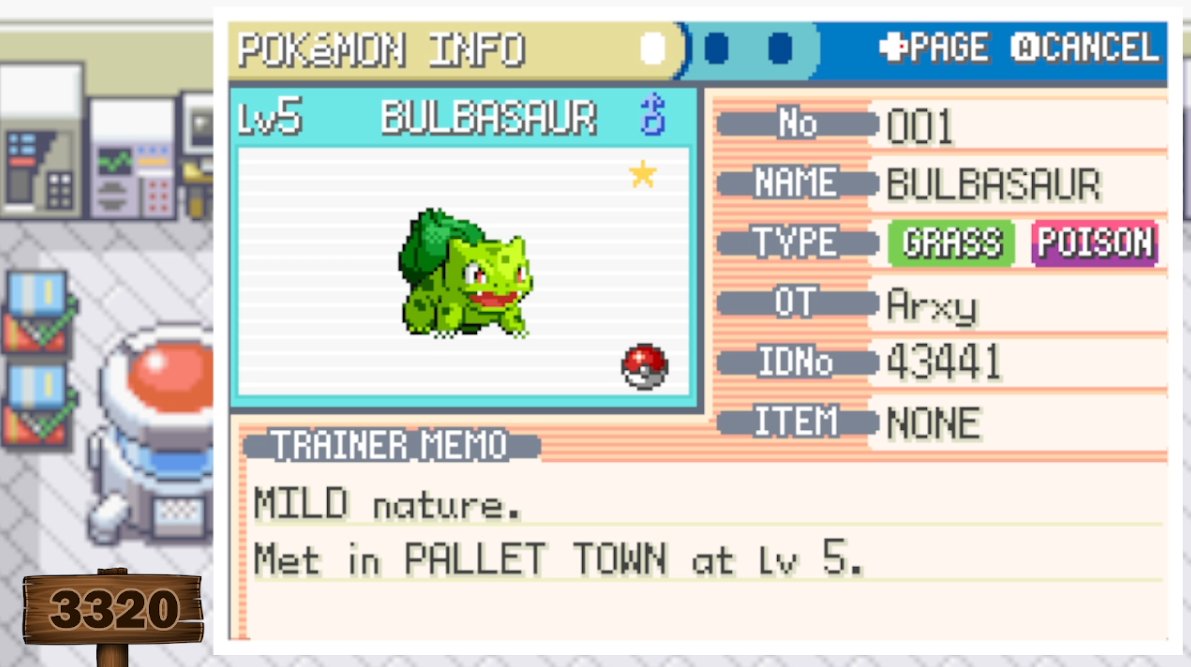 ArxyHunting on X: ✨SHINY BULBASAUR✨(30/151) So under odds again