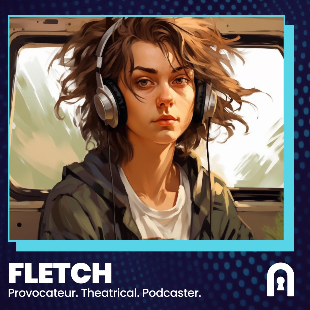 Introducing Fletch, a new Adim character from the room Twizm.🔦🎬

Max Fisher-Cohen <a href="/mwfc/">Max</a> and his creators room (along with writer <a href="/daniellekrage/">Danielle Krage</a>) are pitching Fletch and her podcast OnlyVans to ACP-2!

Fletch is the 26-year-old host of OnlyVans, a dark, comical, ironic podcast.