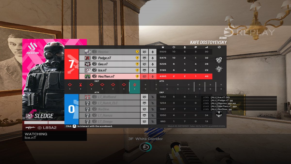 WeAreNotoriousT's tweet photo. GG’s to @LT_Multigaming 

@WeAreNotoriousT 7 - 0 dominating all rounds!

Massive thank you to @JackkkkR6 and Tunix for casting the game!

Proud of them all! on to the next 🧡#nTup #Dominating https://t.co/DqxjtDTAPR