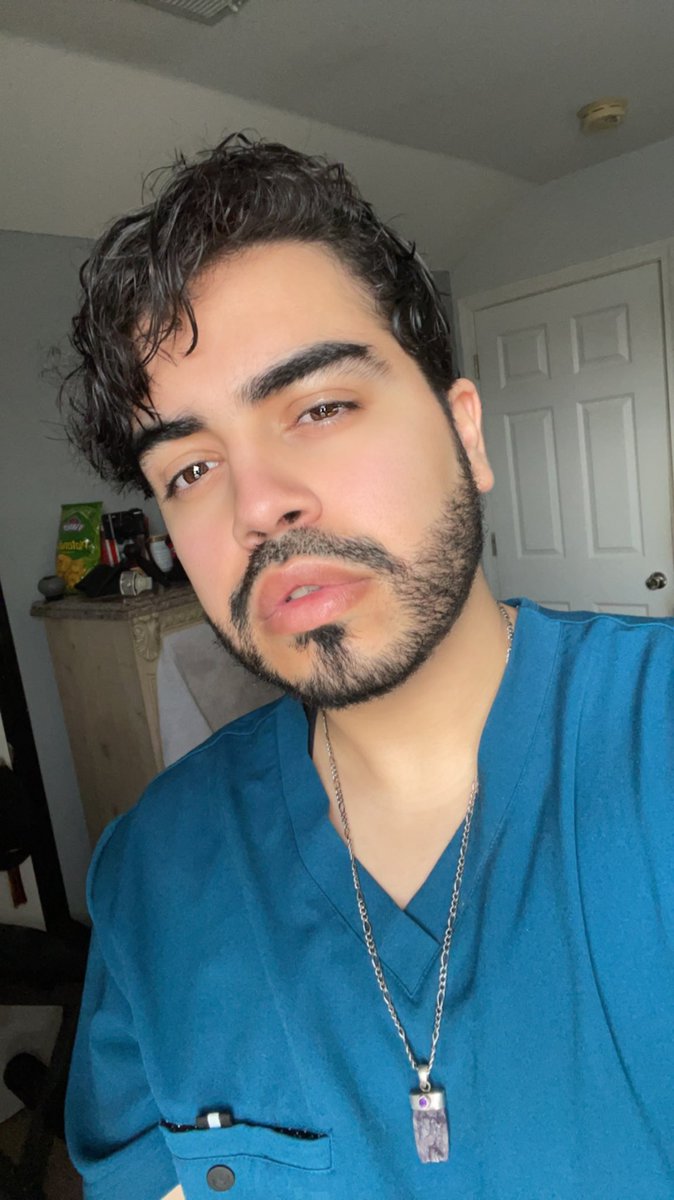 TheKevinVives's tweet photo. Haven’t posted in forever but I chopped my hair off :) 
#gay #latino #cna #nursingstudent https://t.co/blx9R3roUR