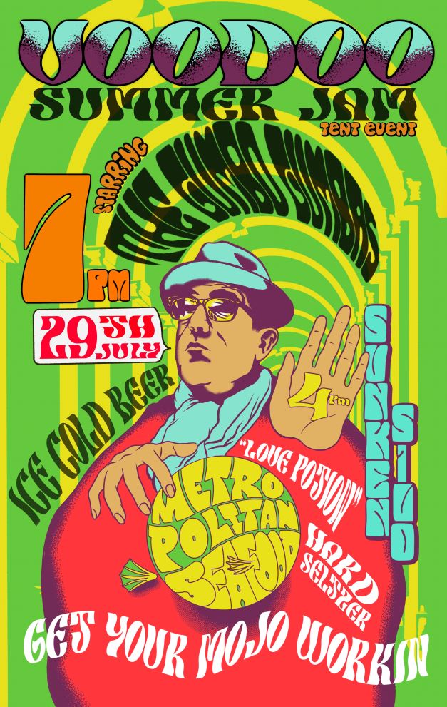 MetroSeafood's tweet photo. Metro Is Throwing A Party! With Our Friends At Sunken Silo We Will Be Hosting A Voodoo Summer Jam On Saturday July 29th! Patio Kitchen Opens at 4:00 pm. Live Music From The Gumbo Gumbas At 7:00 pm ($10 Cover). Check Out The Full Menu! 
https://t.co/xT5qOjJGS6 https://t.co/AXB33hwiER