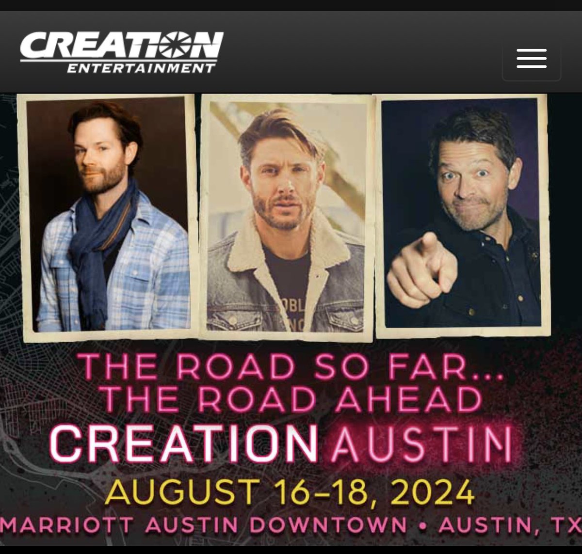 Just a heads up. ‘for the love of fantasy’ is scheduled the same dates as creation’s Austin con. 
I’m sure FTLOF con will have a fabulous line up, but they can’t book Jensen when he’s already booked elsewhere 🤷‍♀️ (if they mean for a different con, they really need to say so!)