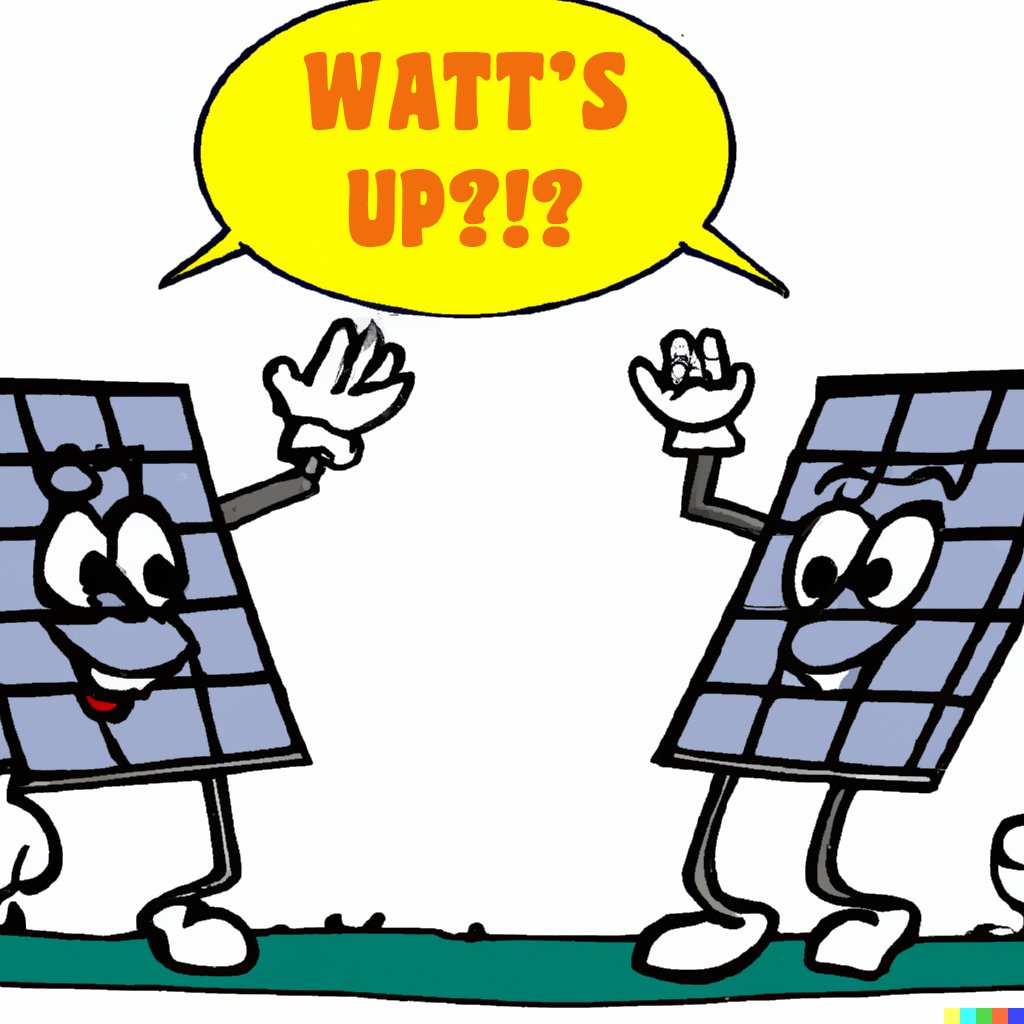 LMTDSOLAR's tweet photo. 😄☀️ How do solar panels greet each other?

They say, 'Watt's up?' ⚡️😉

#SolarJokes #BrightIdeas https://t.co/P7I1aYXqKJ