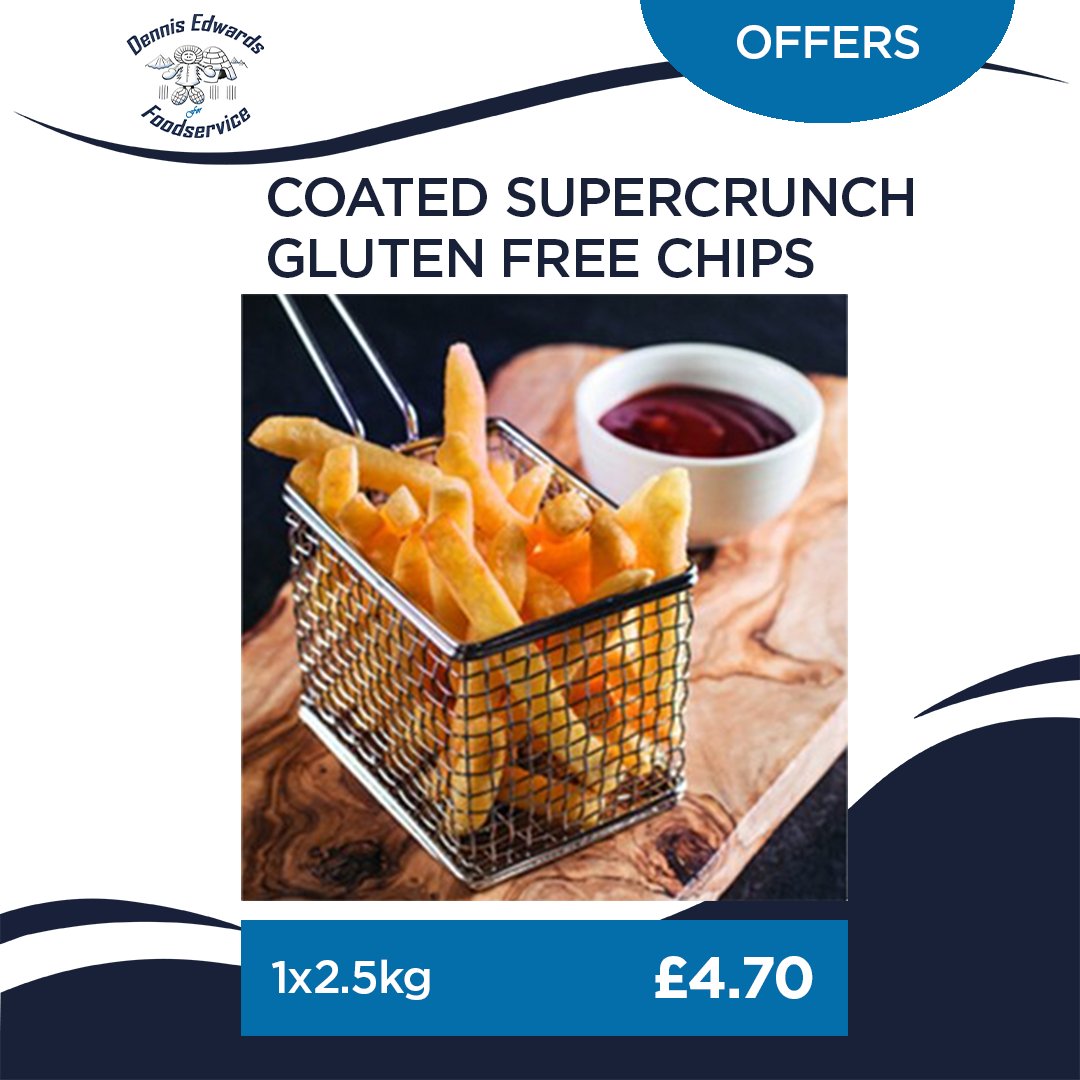 DEfoodservice's tweet image. JULY OFFERS - These Coated Supercrunch Gluten-Free Chips make a perfect addition to any menu 🍟🍽️ included in our frozen offers for a limited time only! ow.ly/NnFi50PeXmW

#GlutenFree #GlutenFreeChips #LimitedTimeOffer #FoodieFavorites