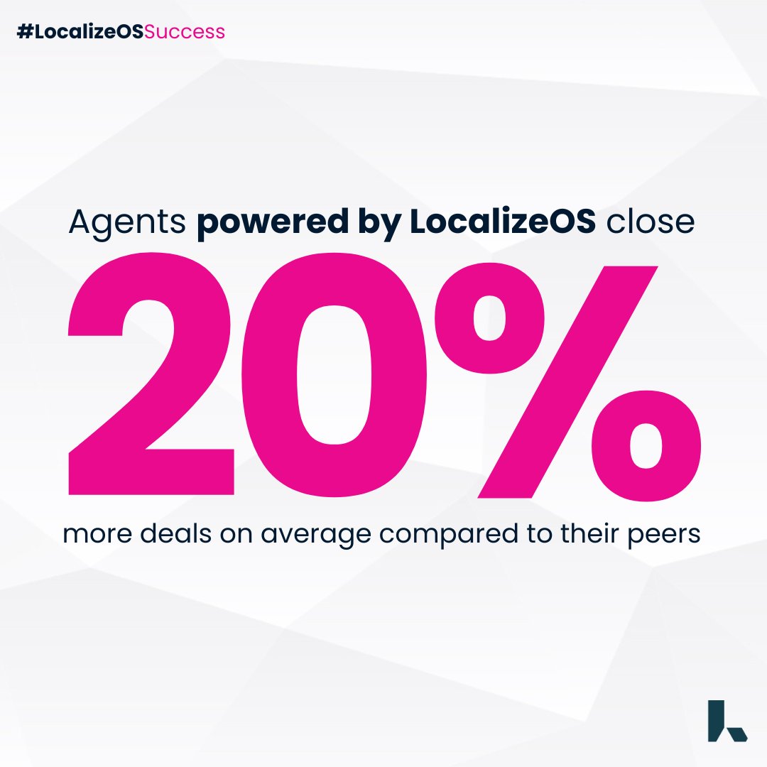 LocalizeOS's tweet photo. Unlock the winning advantage that LocalizeOS brings to real estate professionals π
Discover how we can help you close more deals and achieve unparalleled success. Go to https://t.co/A7jKIsjmur to learn more.
#localizeos #hunter #realestate #realestateagents #realestatebroker https://t.co/B13yj34D7s