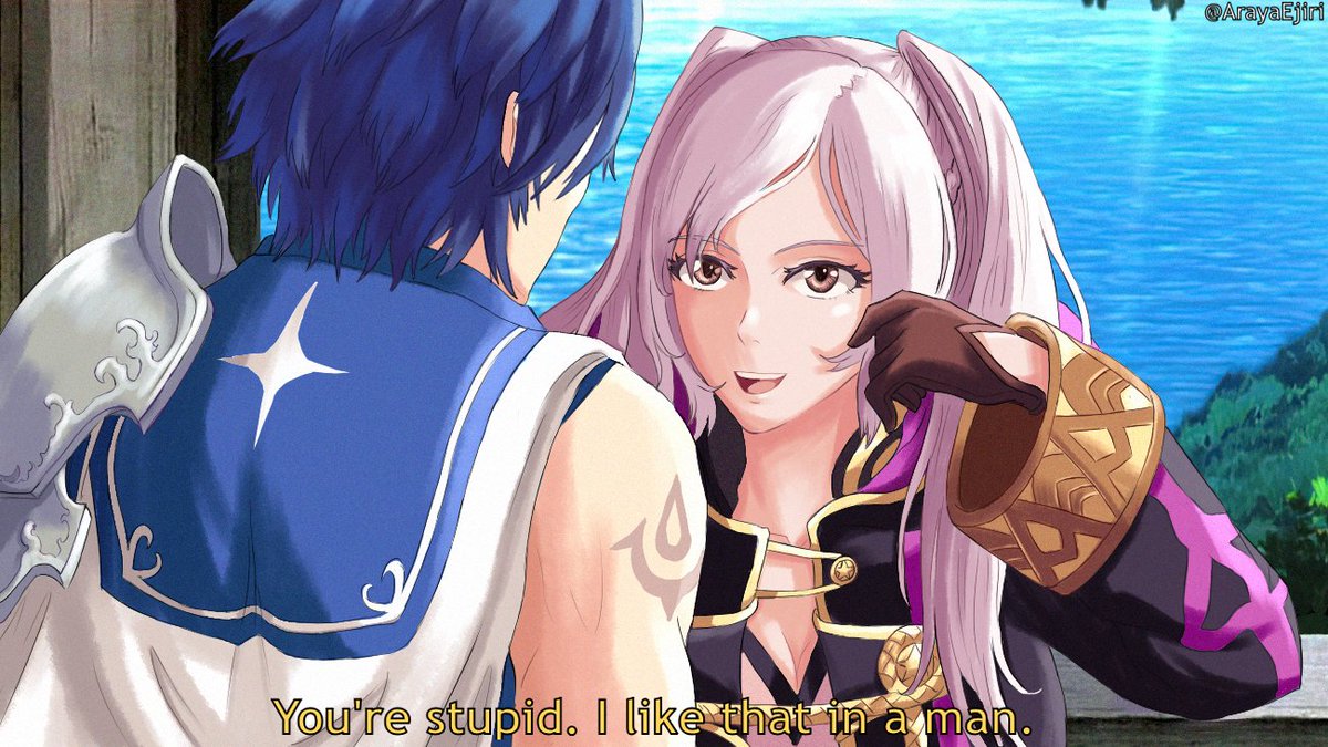 Chrobin in a nutshell
#FireEmblem #FireEmblemAwakening #Chrobin