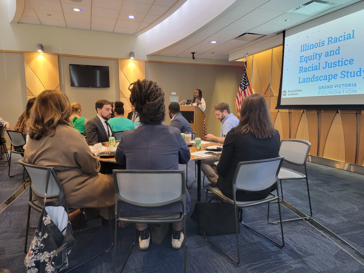 Yesterday was a powerful afternoon. We shared our  Racial Justice &amp; Equity Landscape Study with leaders from Illinois State agencies. Engaging discussions, powerful testimonies, and plans to advance racial justice and equity. Grateful to Deputy Gov. Sol Flores &amp; all participants.