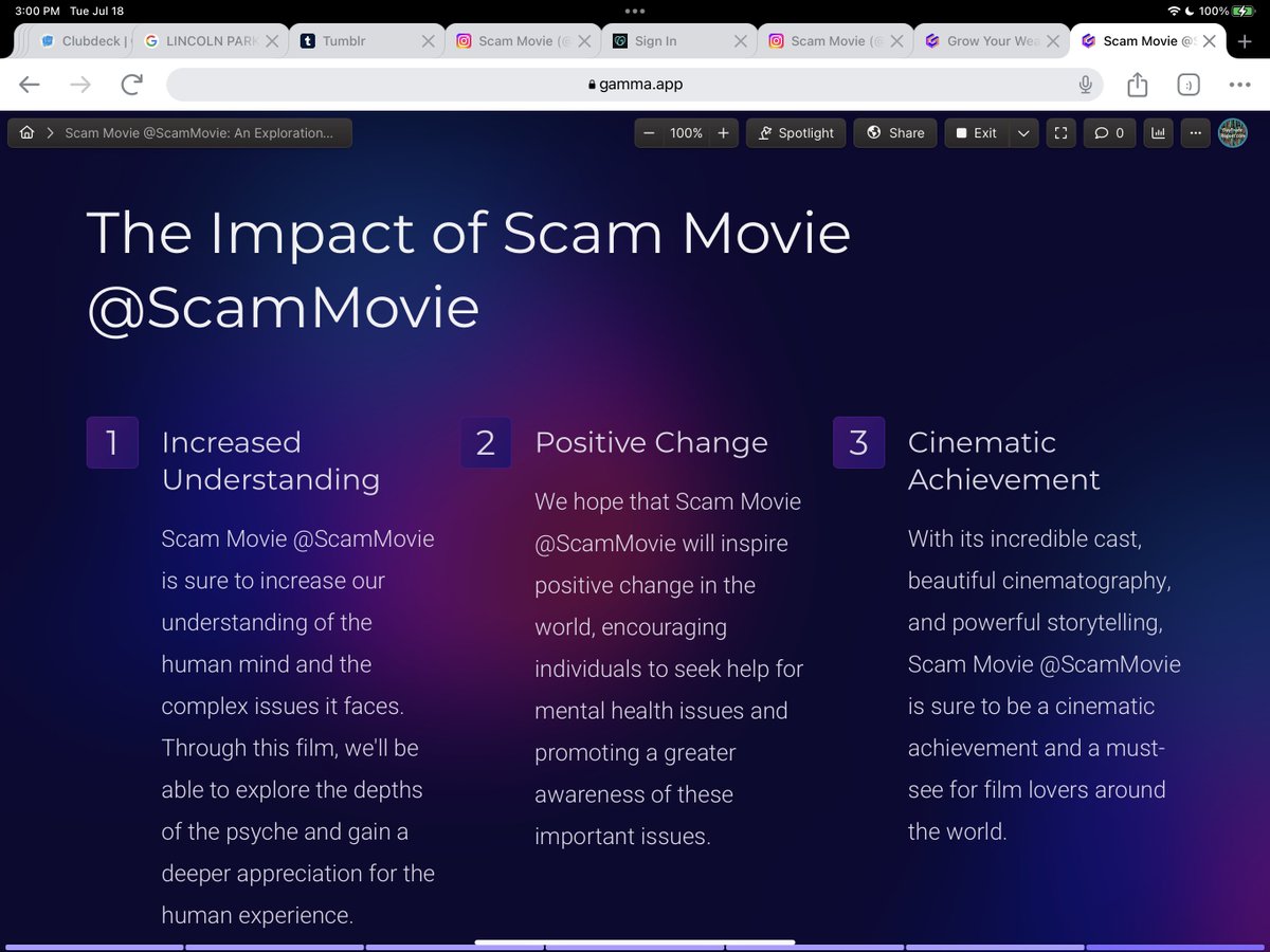JohnKitover_IL's tweet photo. https://t.co/JoEia69JIr

#ScamMovie @scammovie #FilmMaker #Producer #Director #Actor #Marketer #NewFilm #FilmRelease #FilmPreview #Clubhouse #Movie #Movies @Clubhouse @DomainsVenture https://t.co/kZICz37jg1