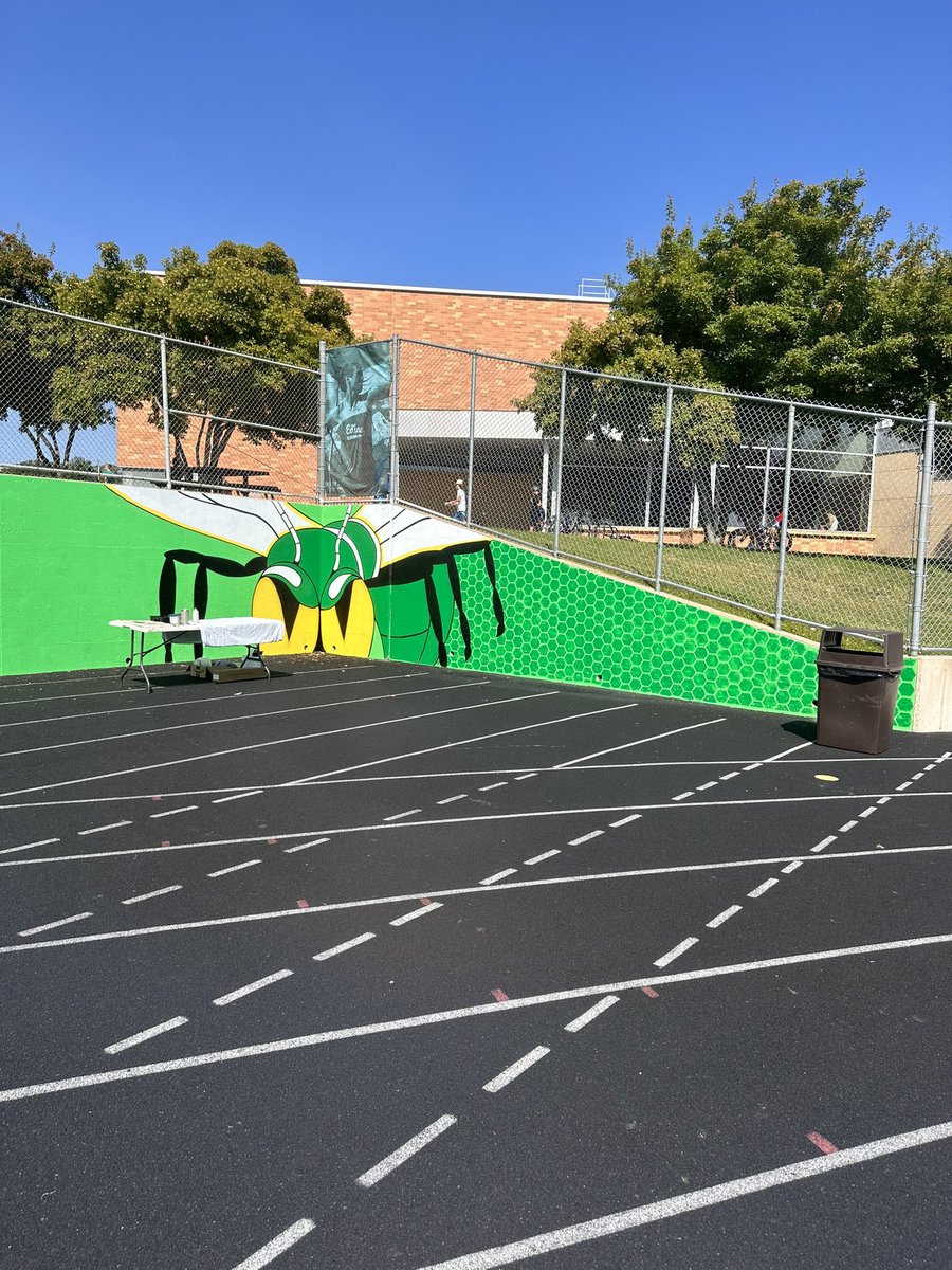 edinahornets's tweet photo. Looking great Jeff Troldahl! Appreciate your dedication to this project. 

New wall mural at Kuhlman Stadium going up this week. #Hornets https://t.co/y3qDsDvCL2