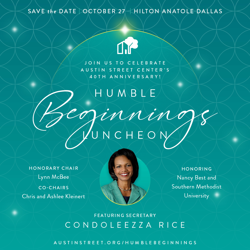 thegoodfdn's tweet image. Save the date for the @AustinStreetCtr luncheon and be part of something truly meaningful. 

Purchase your tickets now at bit.ly/3BCjN07 to #HelpThemHome!