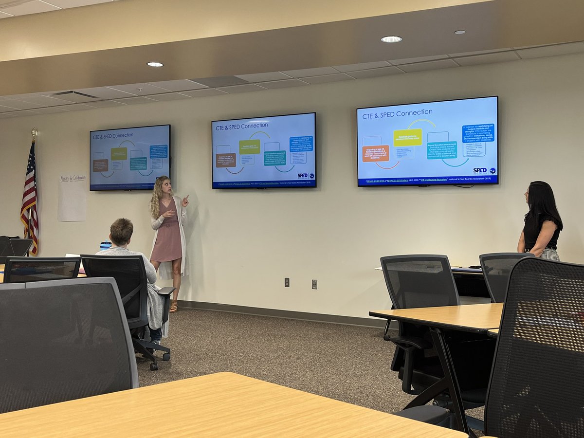 kristinvest4fcs's tweet photo. An inclusive mindset for educators provides incredible benefits and unlimited learning for ALL students. Thanks @NDE_SPED for sharing resources and strategies with our new CTE teachers! #ctewithoutlimits https://t.co/7QxSSQml6r