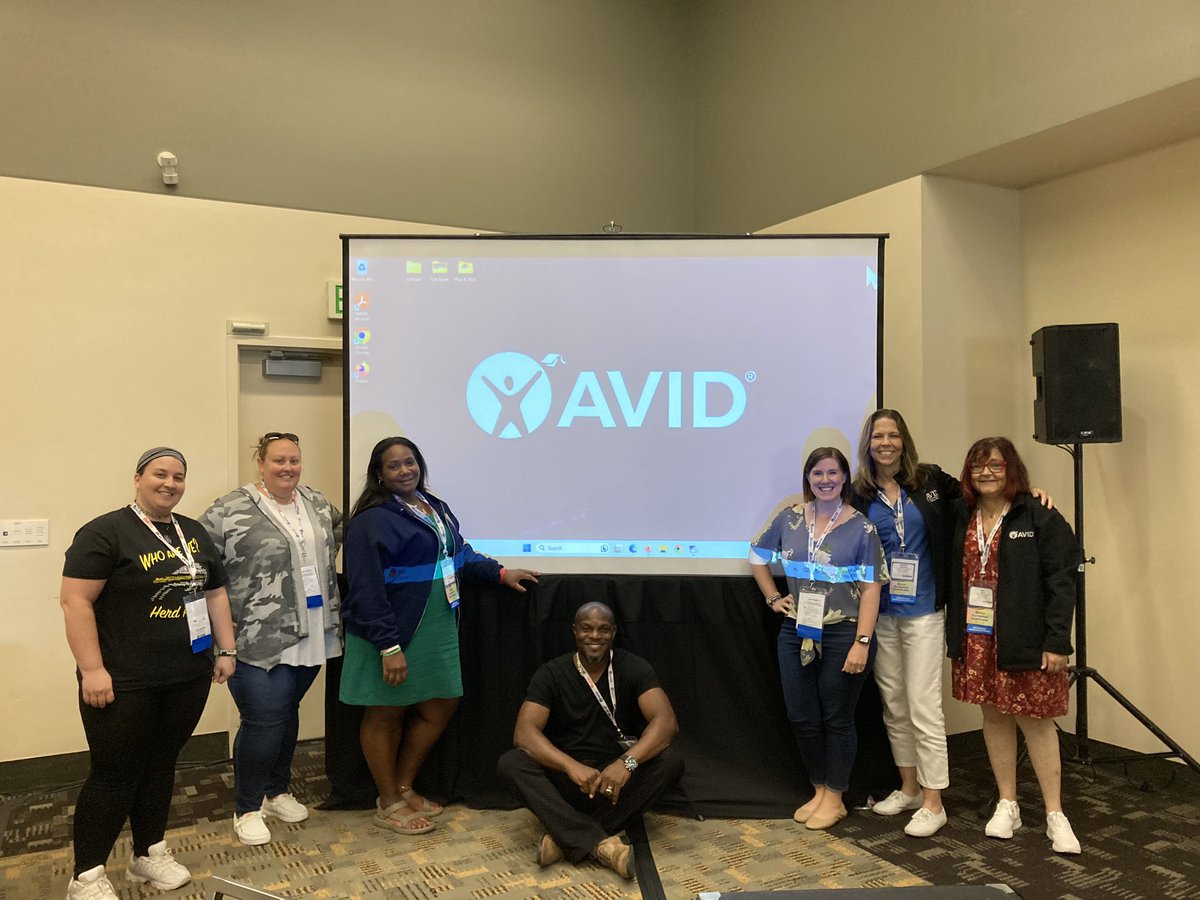 Woodbury is in the house at Baltimore SI #AVID4Possibility