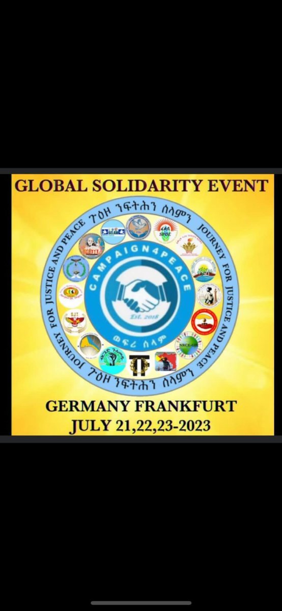 SenaitKbrom's tweet photo. Während 🇩🇪-Eritreer beim Festival attackiert wurden,kommen nun die Terroristen aus #Gießen,unter anderem #BrgedNHamedu, #BrightForFuture sowie Bürger der Region #Tigray in Hanau zusammen.Sicher ist dies gewünscht in diesem Rechtsstaat. Welche Politiker hier wohl dagegen aggieren? https://t.co/Vvd6B4mWtL