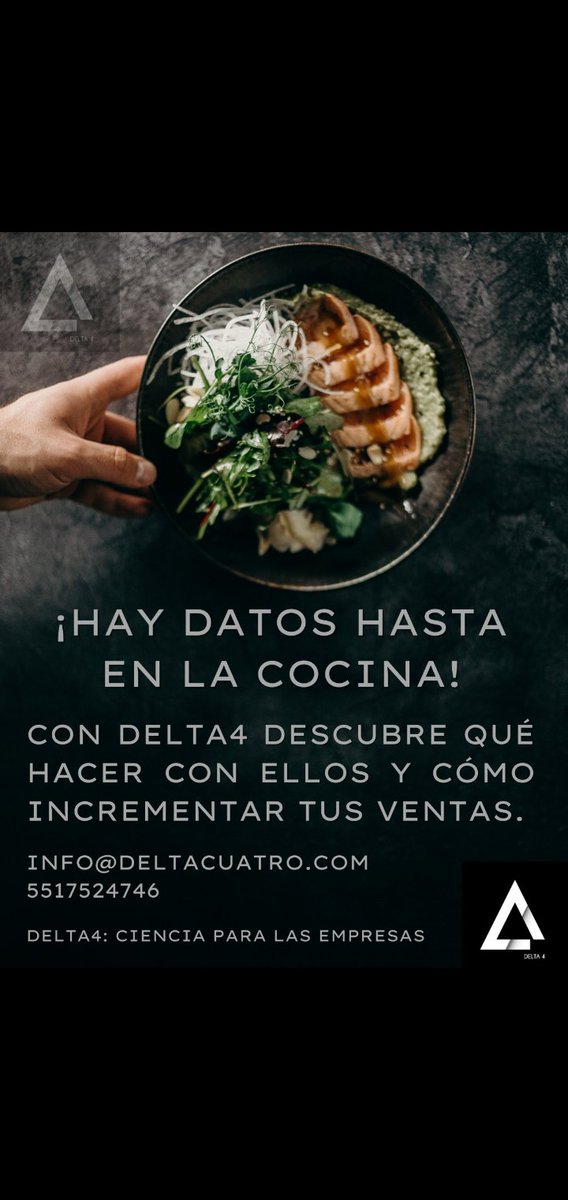 #Cienciaparalasempresas
#emprendimiento 
#cienciadedatos 
#analisisdedatos #dataanalysis 
¿te interesa incrementar tus ganancias? 
info@deltacuatro.com
5517524746