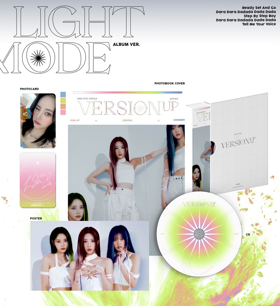 xcosmicstuff's tweet image. ✧ - 𝐎𝐃𝐃 𝐄𝐘𝐄 𝐂𝐈𝐑𝐂𝐋𝐄 &amp;lt;𝐕𝐞𝐫𝐬𝐢𝐨𝐧 𝐔𝐩&amp;gt; Album Redesign 

#ODDEYECIRCLE #VersionUp #ARTMS !