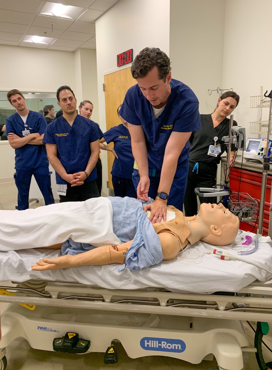 UCDavisSim's tweet photo. It’s Academic Forum day in the #simulation center for our @UCDavisEM colleagues. Lots of great sessions today with a focus on resuscitation skills. #MedEd #EmergencyMedicine #simtribe https://t.co/spV6MI4ztk