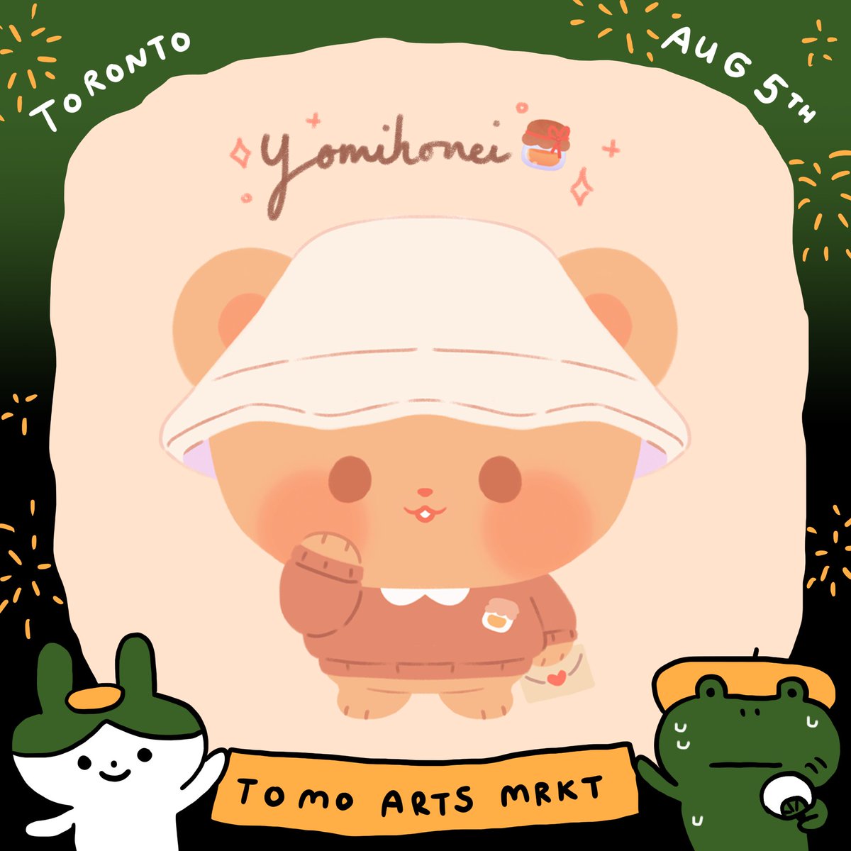 Artist Spotlight!
<a href="/yomihonei/">yoyo 🧸 SH0P OPEN</a> has soft and cozy illustrated stickers, art prints or more!