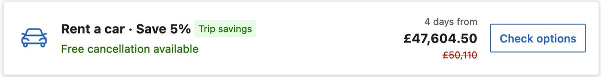 Um, <a href="/bookingcom/">Booking.com</a>? Does it include a free car perhaps?