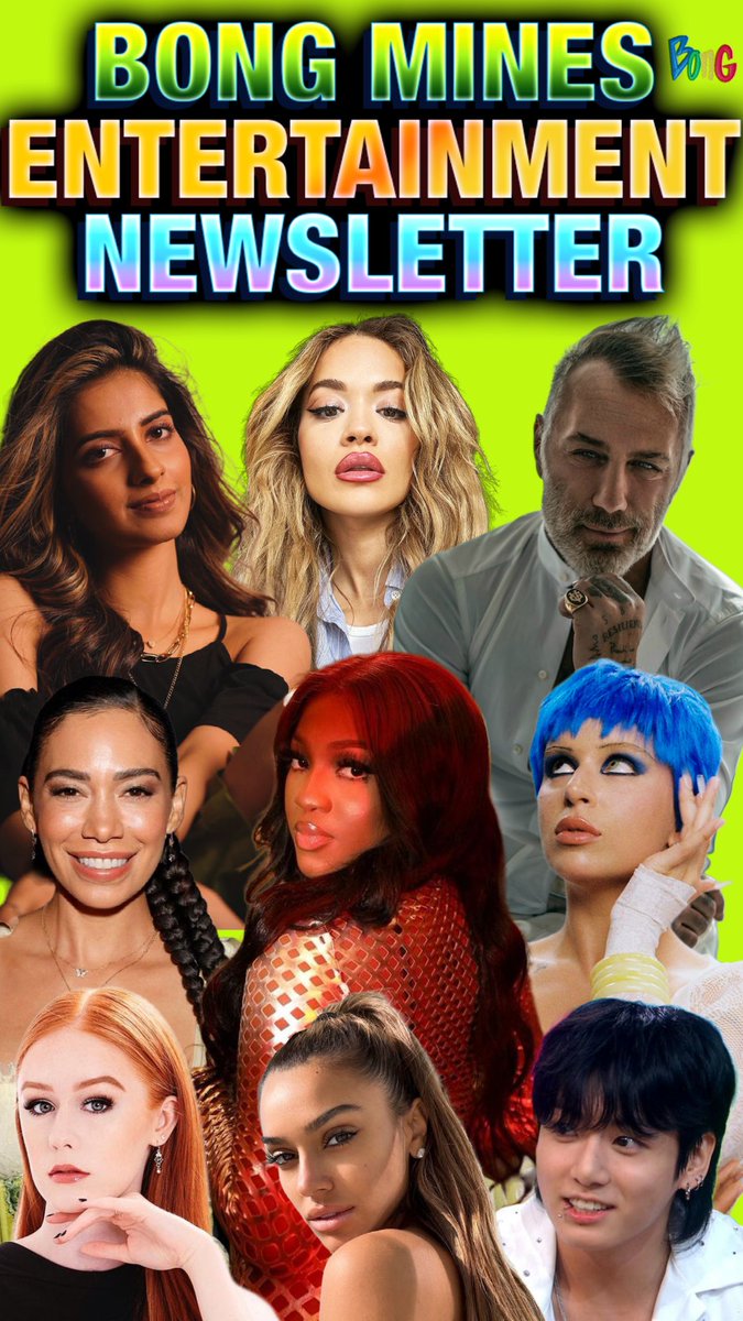 In this week’s newsletter, we are featuring the Top 9 “Artists of the Week” with the “Most Engaging Tracks” - newsletter.bongminesentertainment.com/y5n9w4t6x3/226… >>> @RitaOra | @bts_bighit | @Gianluca_Vacchi | @RachelbCousins | @NathyPeluso | @AmyCorreaBell | @tarrasuniverse | @_kishwrites | and…