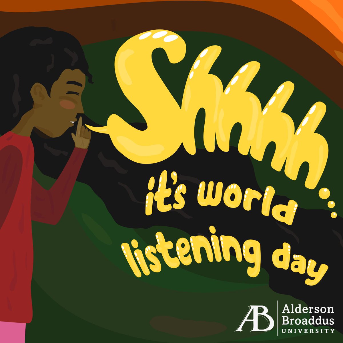 🌍👂 Celebrating Listening Day! Let's pause, tune in, and embrace the power of deep listening to connect hearts and foster a more harmonious world. 🎧💙 #ListeningDay