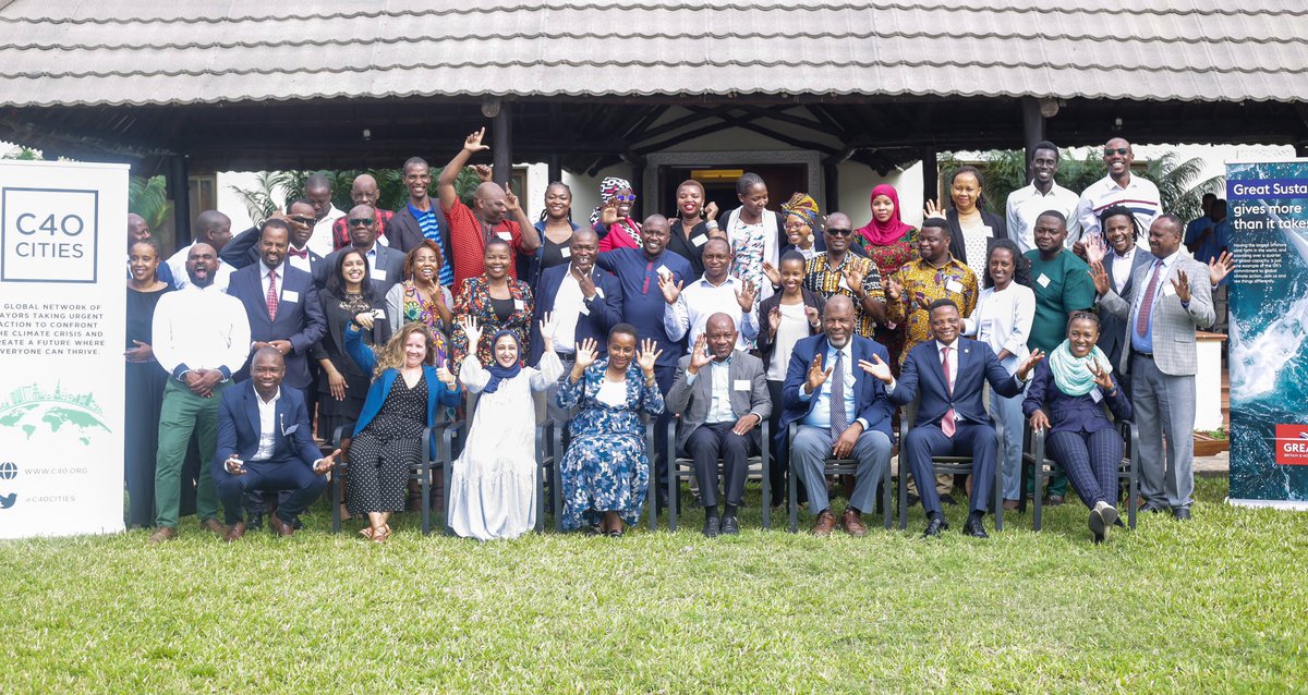 Hastings_Cities's tweet photo. African cities are meeting in Dar es Salaam for @c40cities Regional Academy.  C40 cities in Africa are leading the charge towards a sustainable and resilient future by acceleration inclusive and ambitious #ClimateAction Plans with support from #UKAID @UKinTanzania @CoMOSSAfrica https://t.co/Uj8pgibbSm