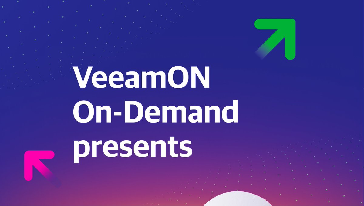 Veeam's tweet photo. When it comes to backup best practices, we’re doing more than telling you “what” they are, but also “why” they're the best. If you missed out on our #TopTenTips the first time round at #VeeamON, fear not! We’ve got them here, on demand &amp; ready for you: https://t.co/GiPzs2gBEL https://t.co/eLS0Ct6Paj