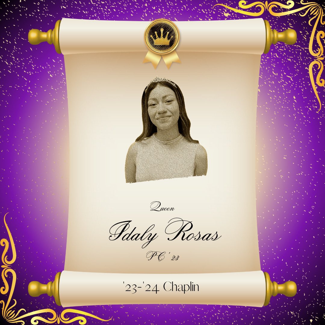 AlphaPsiQueens's tweet photo. Next, we have our 2023-24 Chaplain Chair: Idaly Rosas!👑 https://t.co/z2zr8AagkV