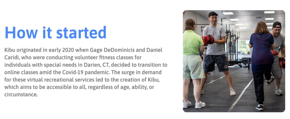 As some of you know my brother started a fitness platform during the pandemic for those with Special Abilities who couldn't work out in person

If you would like to gift subscriptions to someone in need please share/click!

$BLESS LP gets $1 per gift!

kibuhq.com/?utm_campaign=…