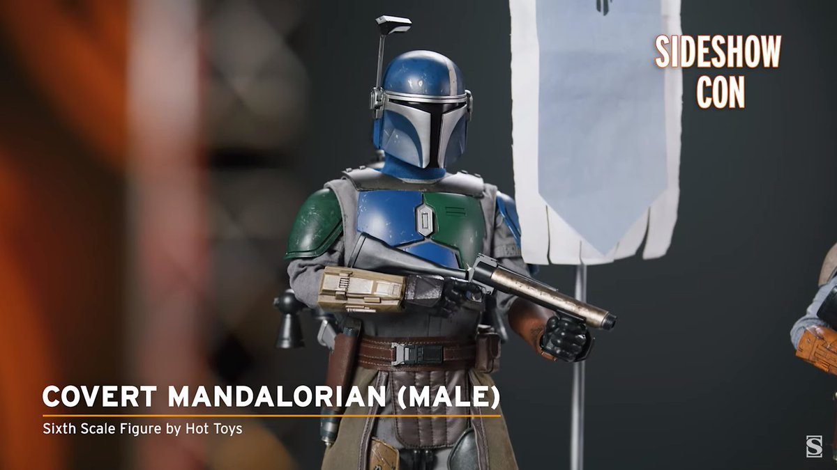 MrLeitor's tweet image. 🚨Hot Toys Covert Mandalorian (male)🚨
Versión masculina del Mandaloriano encubierto de la última temporada de #TheMandalorian a escala 1/6 de #HotToys presentado en  la #SideshowCon de #Sideshow