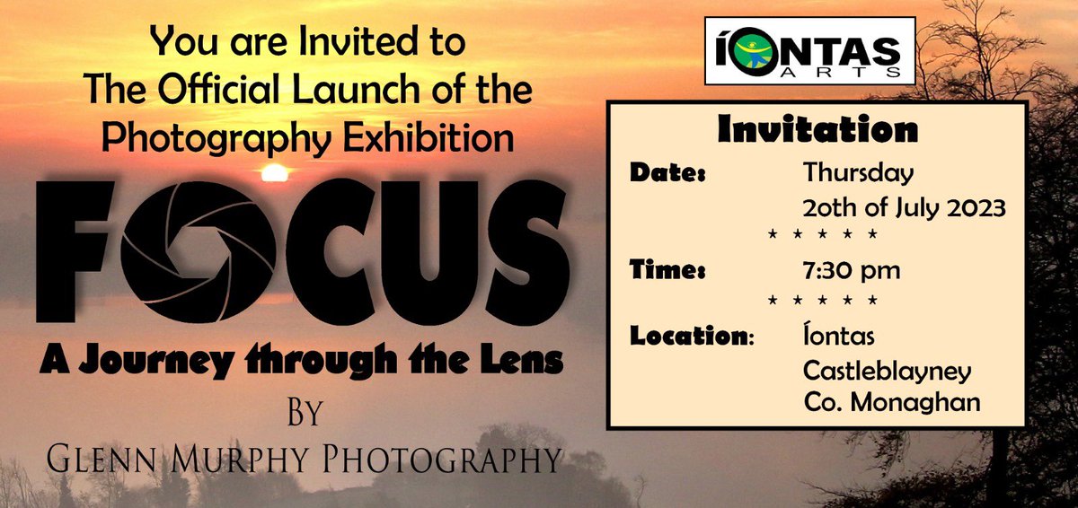 FramedMonaghan's tweet photo. Looking forward to my first Solo Photography Exhibition in the @iontastheatre starting on Thursday the 20th of July at 7.30pm. If your about pop in for a wee look. @PhotoMurp @castleblayneyie @BlayneyFaughs @blayneyhurling @CblayneyCollege @theNSMonaghan @cblayneyagrshow https://t.co/LsMMSLHVz9