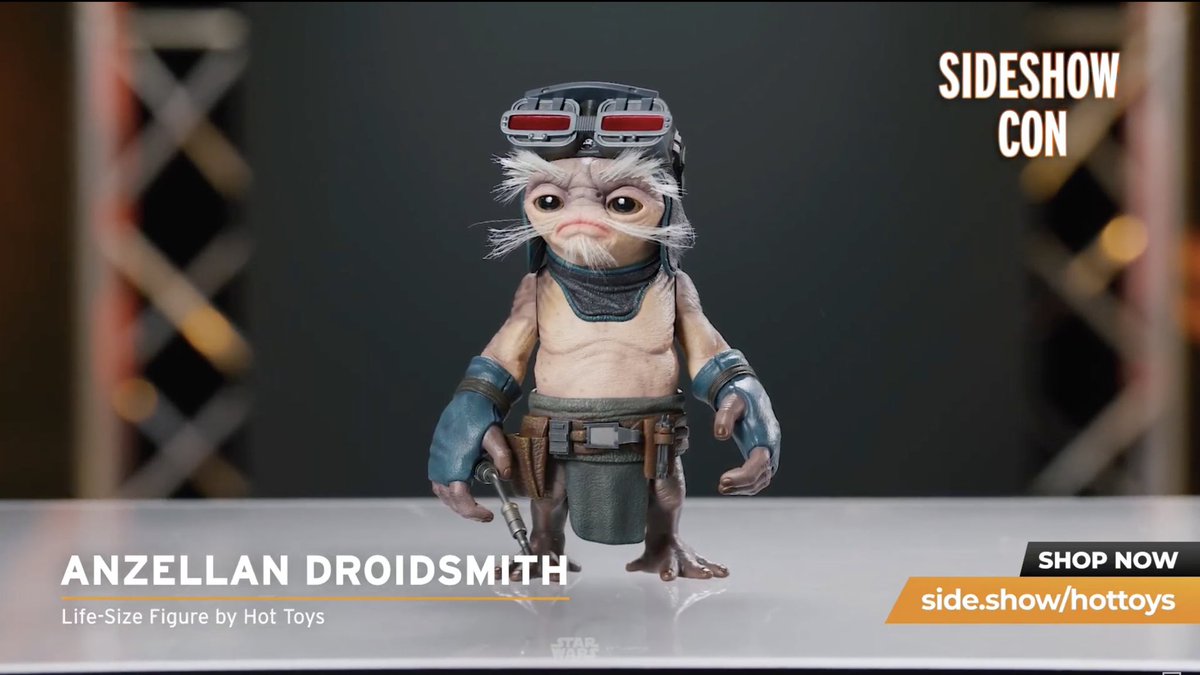Hot Toys has announced a Life-Size Anzellan Droidsmith figure from ‘The Mandalorian’. 

#TheMandalorian #starwars #dindjarin #grogu