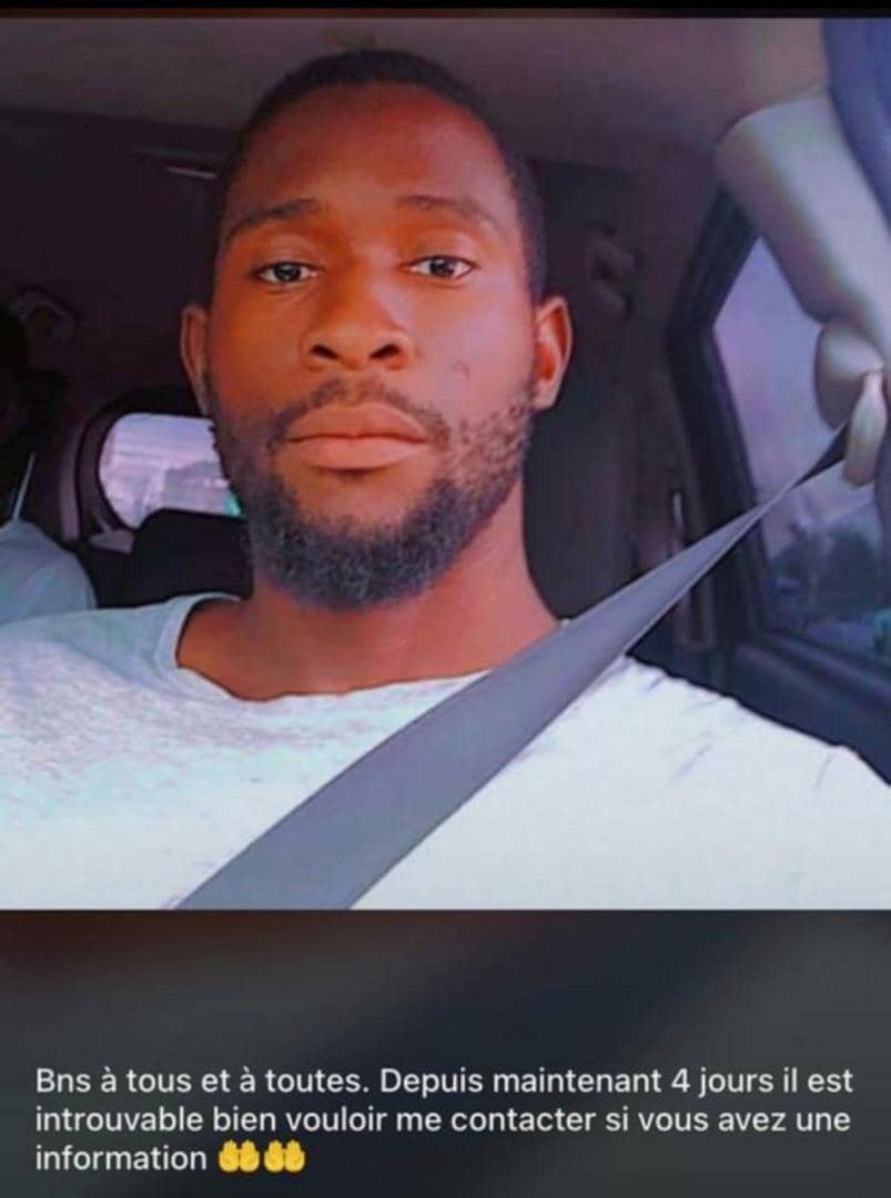 ⚠️Disparu dans la nuit du 13 Juillet 2023.
Dernière localisation : Douala Logbaba 
Merci de retweeter
Contact: 695 524 139 / 699 948 243