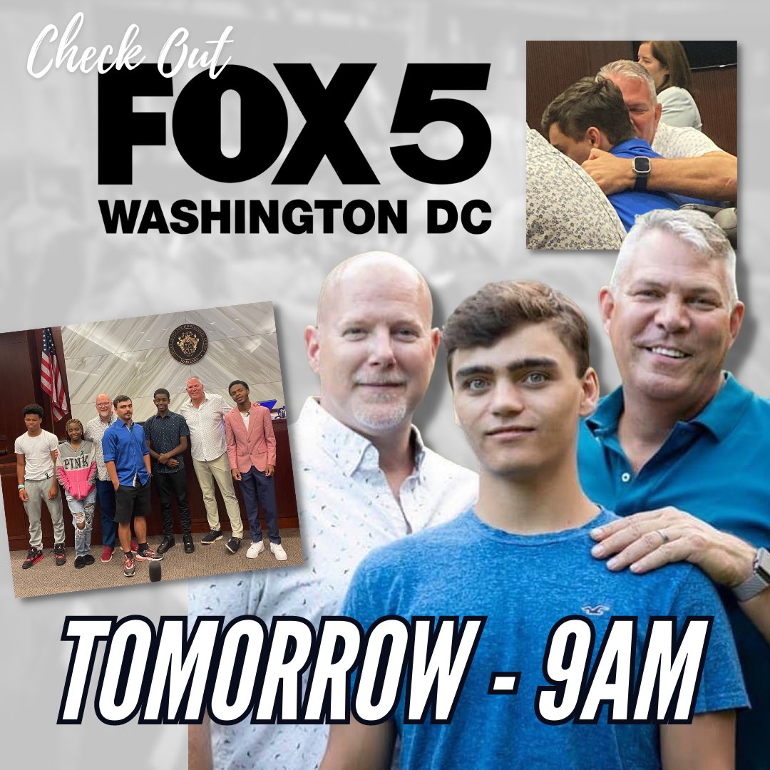 Tomorrow at 9AM on @fox5dc 📺💙

The Scheer Family will be on talking about older adoption out of foster care! 🫶

➡️ Share this post so your friends and family can tune in! 

#ScheerFamily #BeAGoodHuman #NoMoreTrashBags #Adoption #FosterCare #FosteringChange