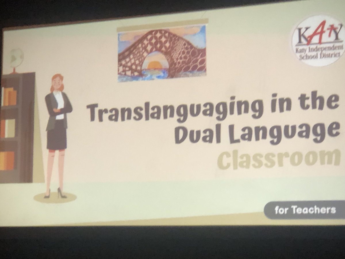 Great presentation by our own Diana Ruiz #katybilingual #katyool