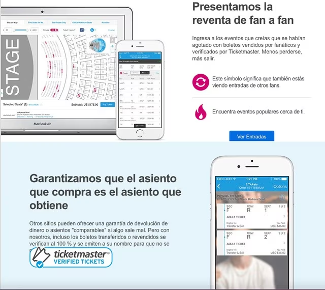 Tickets MX on Twitter: "Ticketmaster ya implementó el "Ticket Transfer