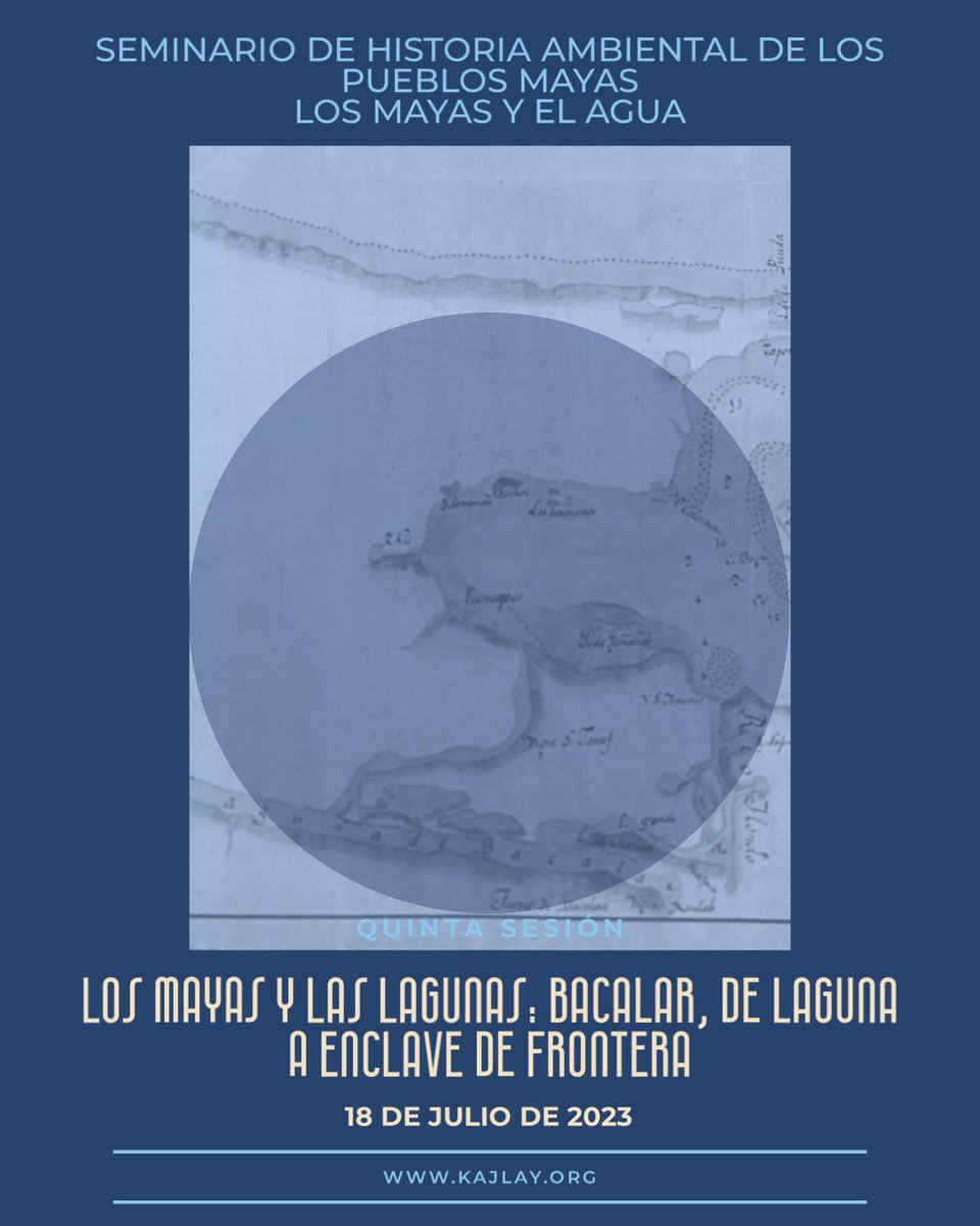 Hoy es la quinta sesión del Seminario de Historia Ambiental de los Pueblos Mayas. Los Mayas y el Agua. Estaremos hablando sobre la relación entre los mayas y las lagunas a través del caso de laguna de Bacalar.

#historiaambiental #envhist