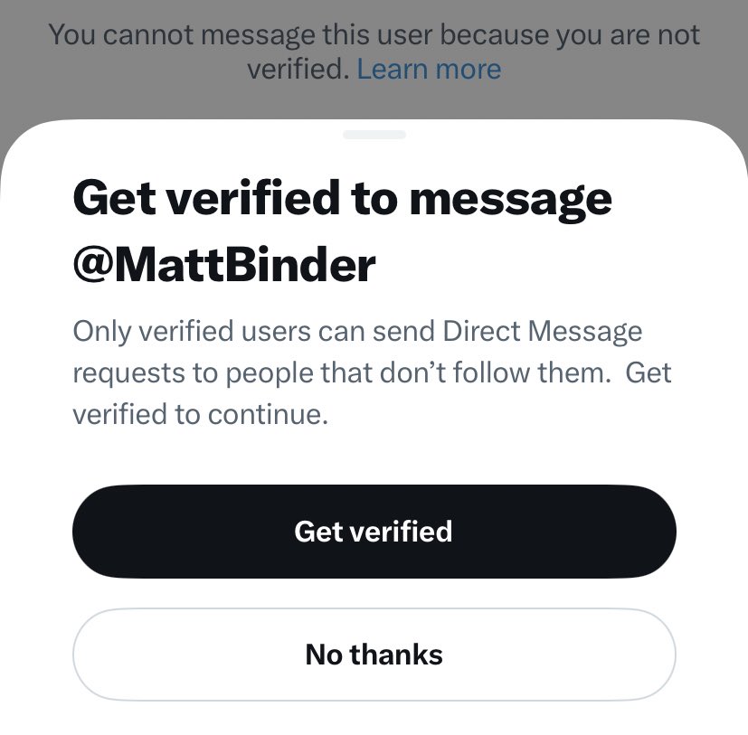 reminder that if you have open DMs, Twitter changed your settings and turned your messages into an ad for Twitter Blue go into your DM settings and change it back to “allow message requests from everyone”