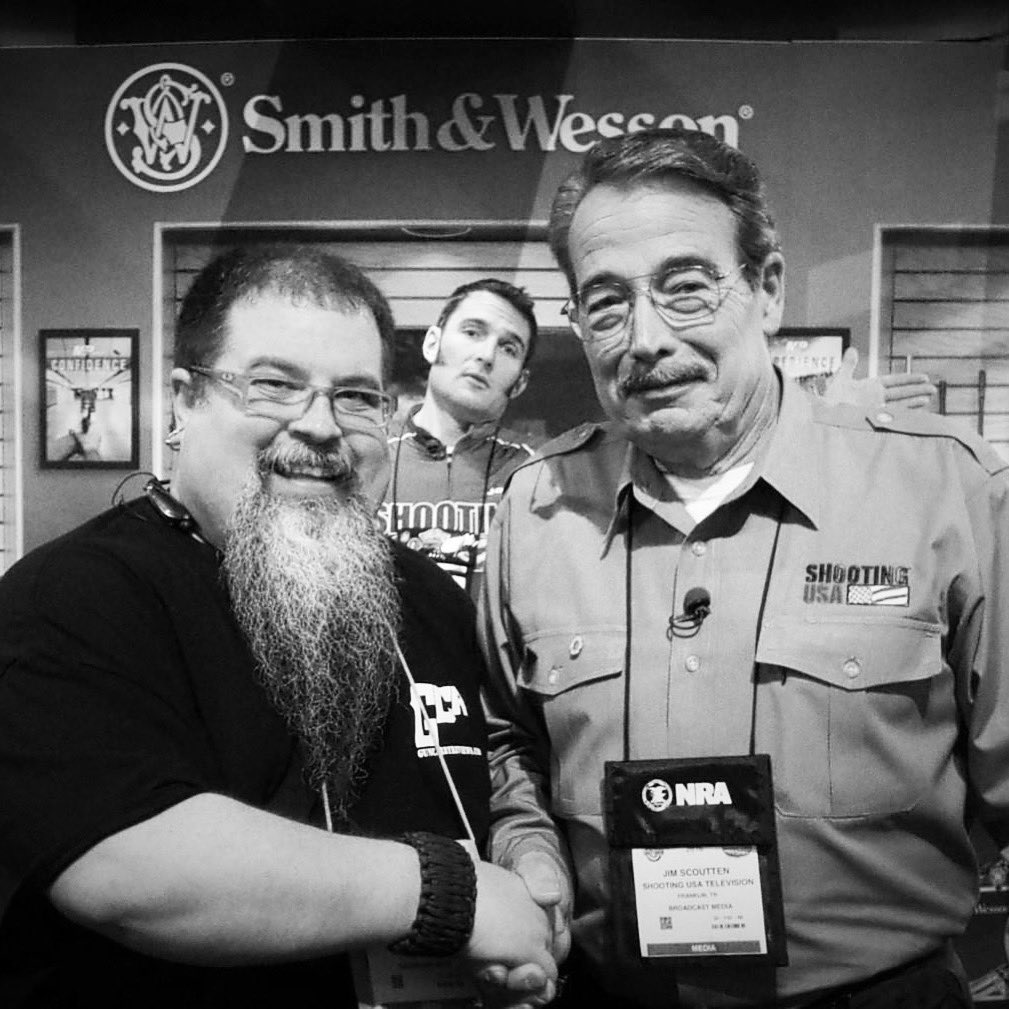 gun_carry's tweet photo. We lost @ShootingUSA’s Jim Scoutten.  Sad day. You will be missed.  #RIP #RIPJimScoutten https://t.co/ZO2FlnRI39