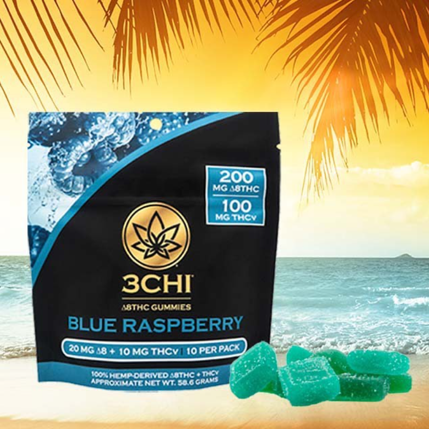 3CHIcanna's tweet photo. Experience a whole new level of deliciousness with 3CHI's Blue Raspberry gummies!π₯ π
#3chi #3chicanna #3chigummies https://t.co/DnlLEGaRNV