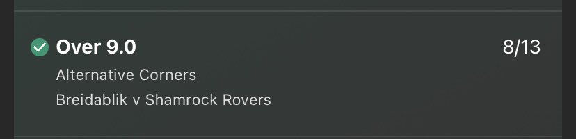 Corner WINNER ⛳️✅🔥💰