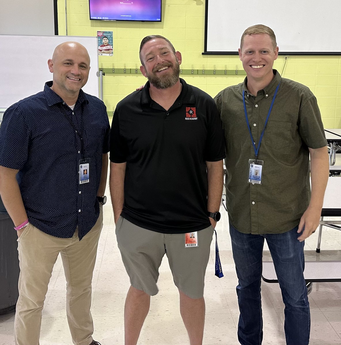 The admin team at Reed Academy kickin booty to get this year started! Who’s ready??