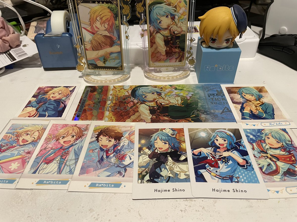 dollfuldance's tweet photo. reformatted again ^o^

Ra*bits set -> $42 + ship

pashas/ other cards - $1.5
Clear cards - $1
Ritsu standee - $20

@EnstarsGoods tysm ! https://t.co/Jm1Vim7Xmg