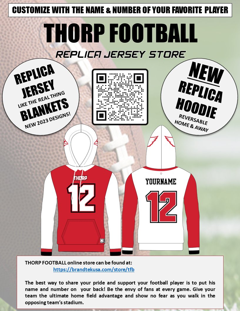 Pro3Powered's tweet image. Your store is ready, @CardinalFBThorp! Players, coaches, &amp;amp; fans, don't miss out! Your store closes on 7/23. Go to brandtekusa.com/store/tfb to order your team apparel &amp;amp; accessories today!