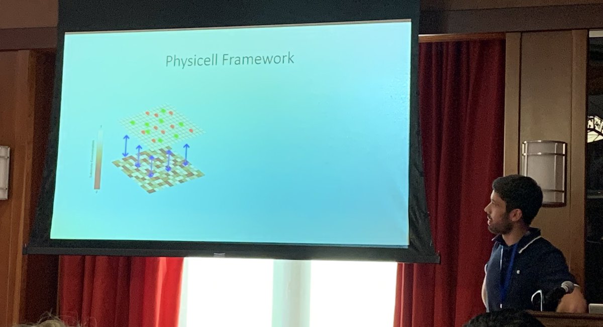 Sam is now presenting his work on the effect of adipose tissue on ovarian cancer progression. 
#smb2023