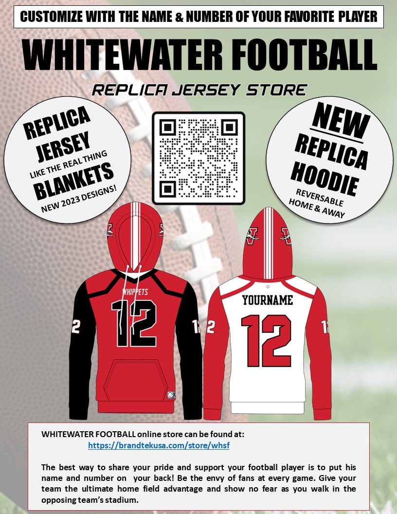 Pro3Powered's tweet image. Your store is open, @Whippetfb! Players, coaches, &amp;amp; fans, don't miss out! Your store closes on 7/23. Go to brandtekusa.com/store/whsf to order your team apparel &amp;amp; accessories today!