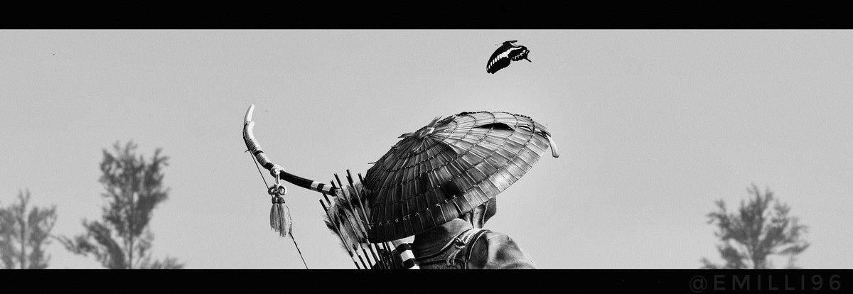 Emilli96's tweet image. Ghost of Tsushima - Kurosawa | #PSshare #PSBlog