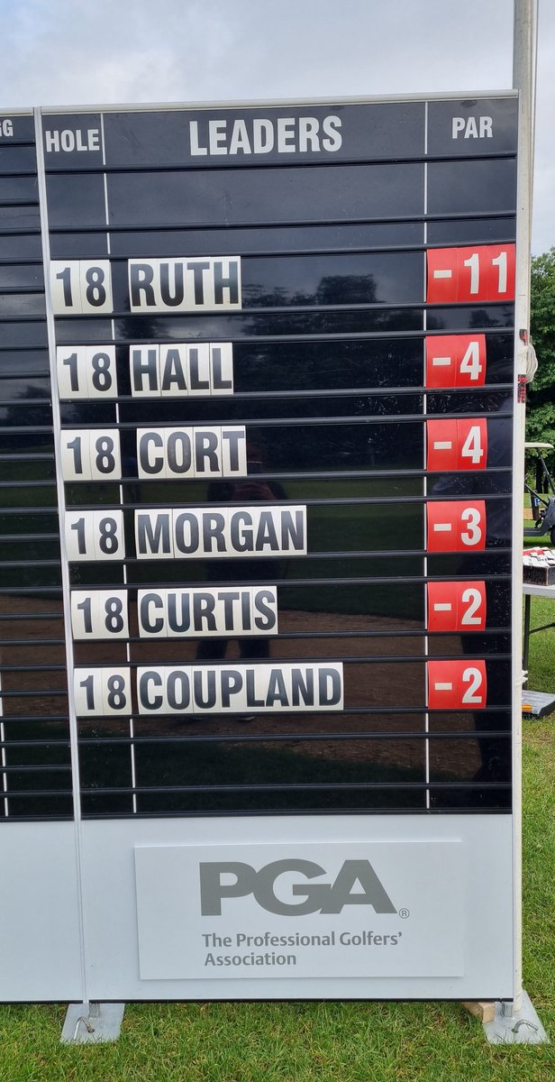 PGASWest's tweet photo. Smile if....
💣 You had a bogey free round today
💣 You birdied 8 out of your last 9 holes
💣 You've broken the course record (by 2!!)
💣 You've shot -11 &amp; leading the English PGA Champs by 7 shots!
💣 You've "had one of the best rounds of your life"
💣 Your name is @Jamesruth21 https://t.co/HvAy13vZfF